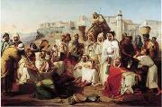 unknow artist, Arab or Arabic people and life. Orientalism oil paintings 555